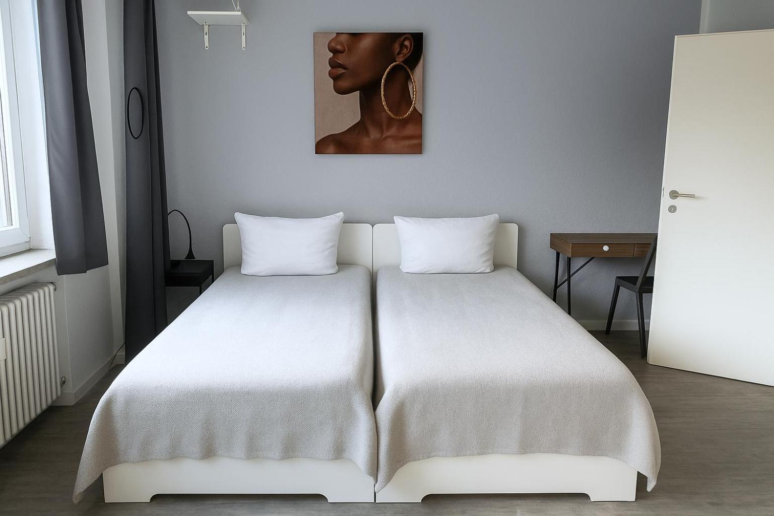 Vaz Apartments Essen, Kueche, Wlan, Tv, Netflix, Ca 15 Min Messe U Hbf Exteriör bild